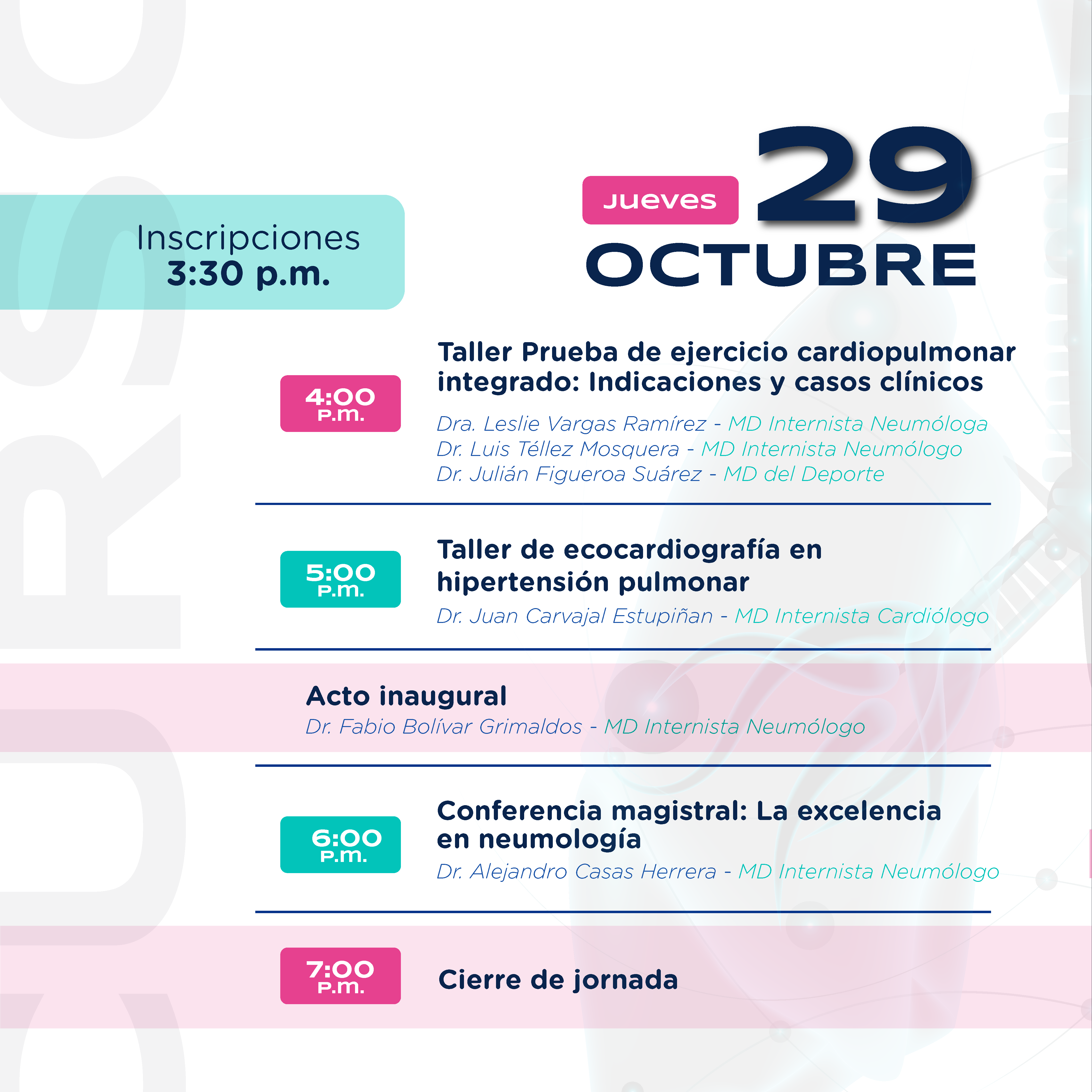Día 1 del Cronograma